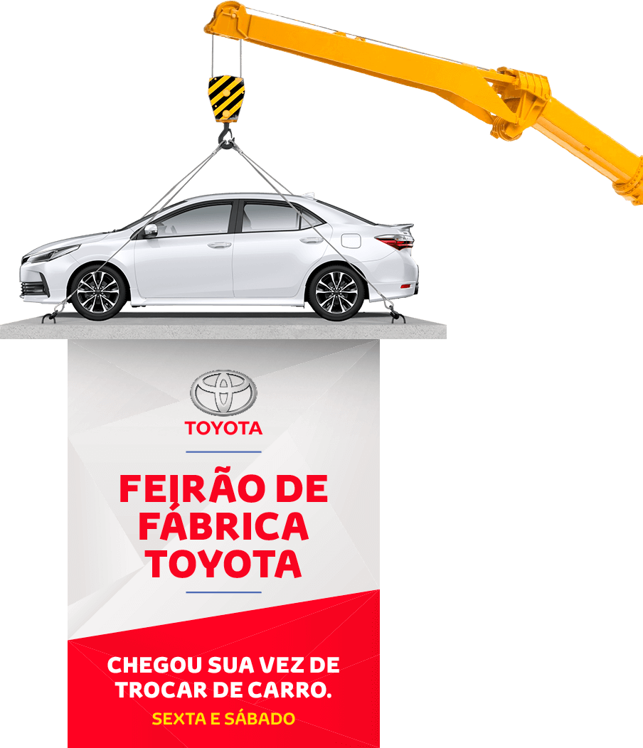 Feirão de Fábrica Toyota em Curitiba